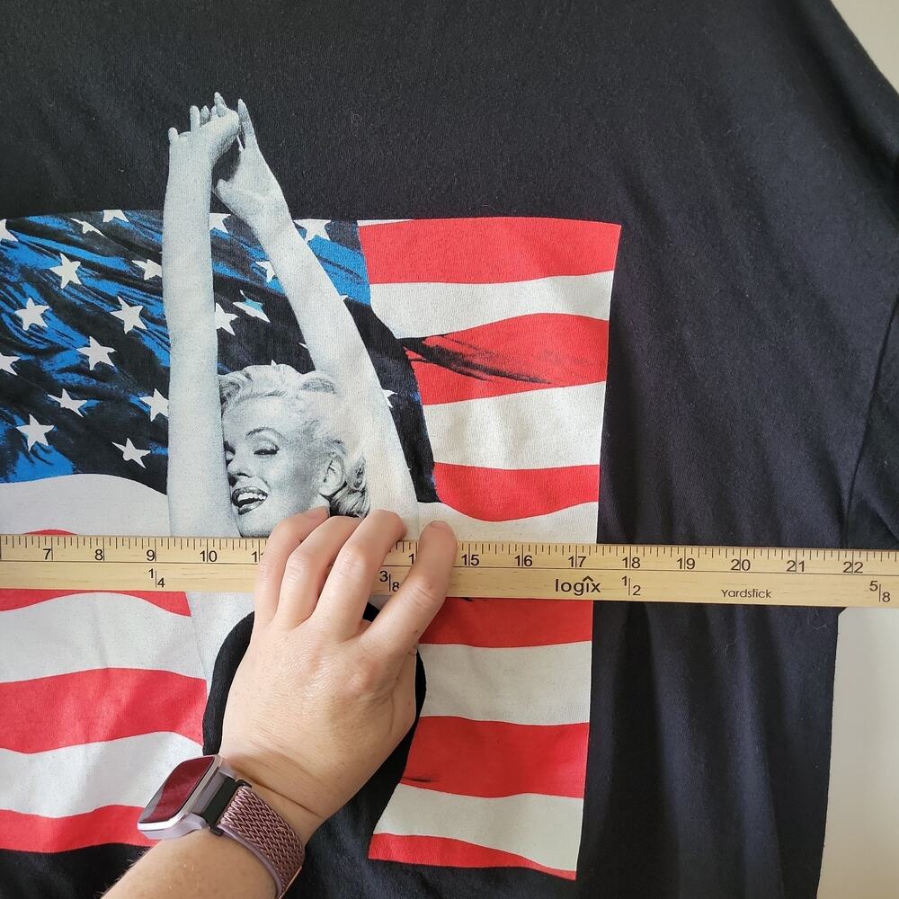 Marilyn Monroe Vintage-inspired Men's T Shirt Size XL 100%Cotton Graffic Print - Picture 3 of 8